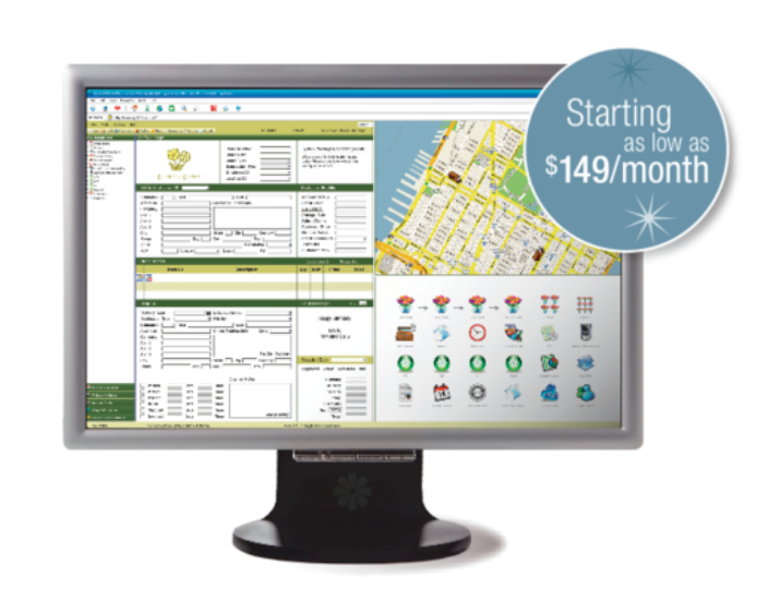screenshot of QuickFlora POS